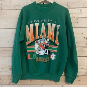 Miami hurricanes shop sweatshirt