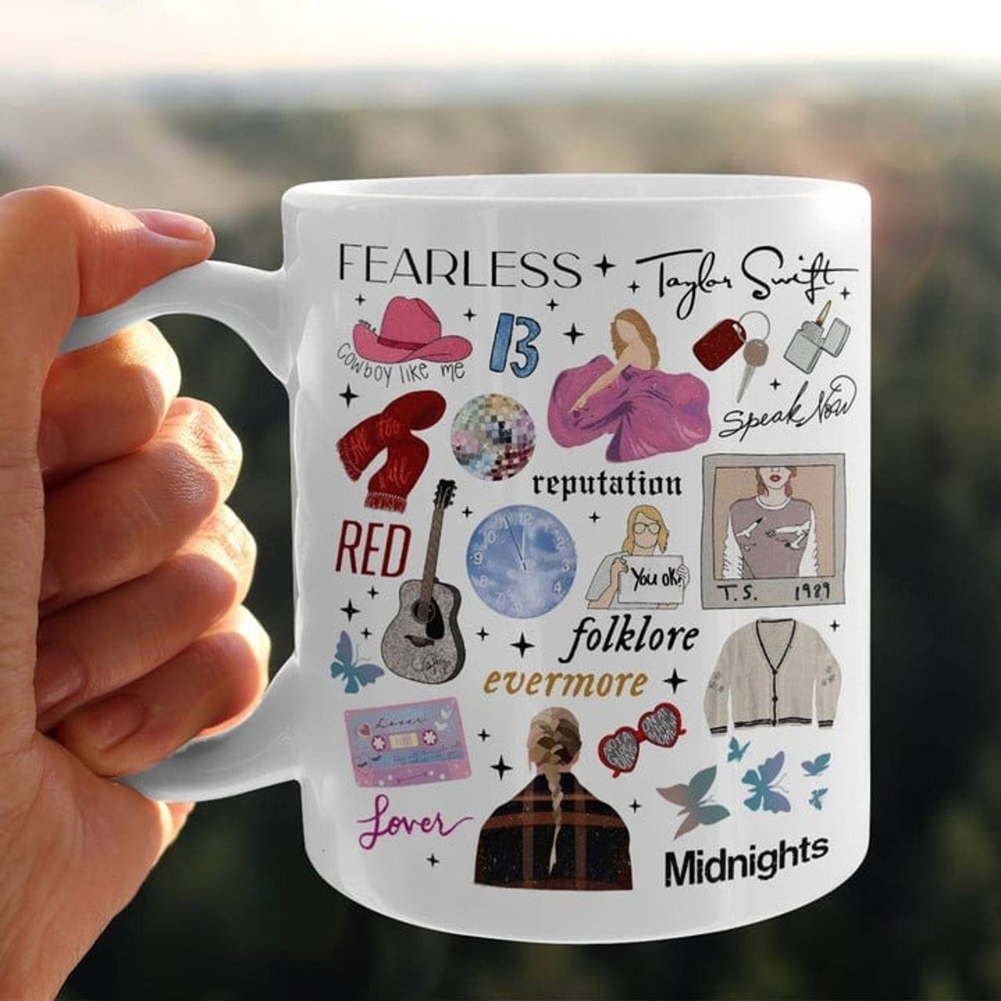 Discover Taylor Merch, Merch Tour Coffee Mug Swiftea, Merch Eras Tour Gift