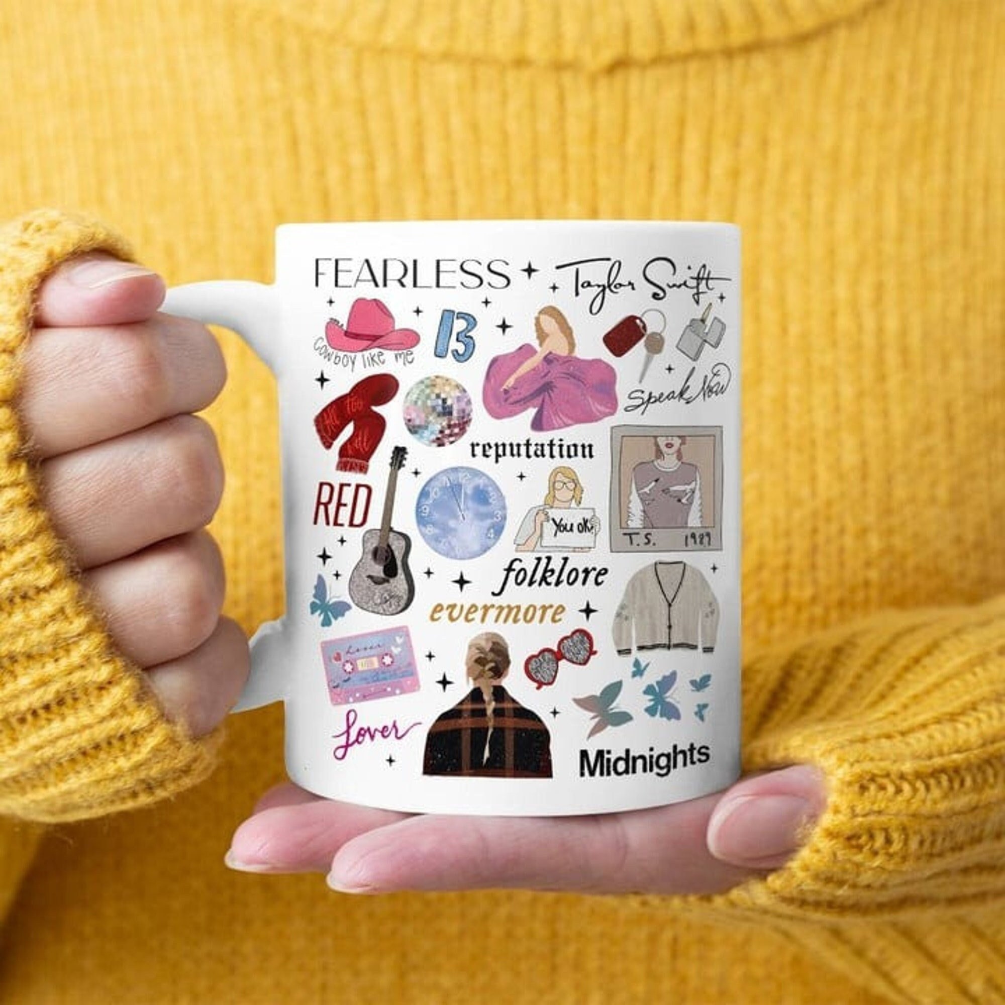 Discover Taylor Merch, Merch Tour Coffee Mug Swiftea, Merch Eras Tour Gift