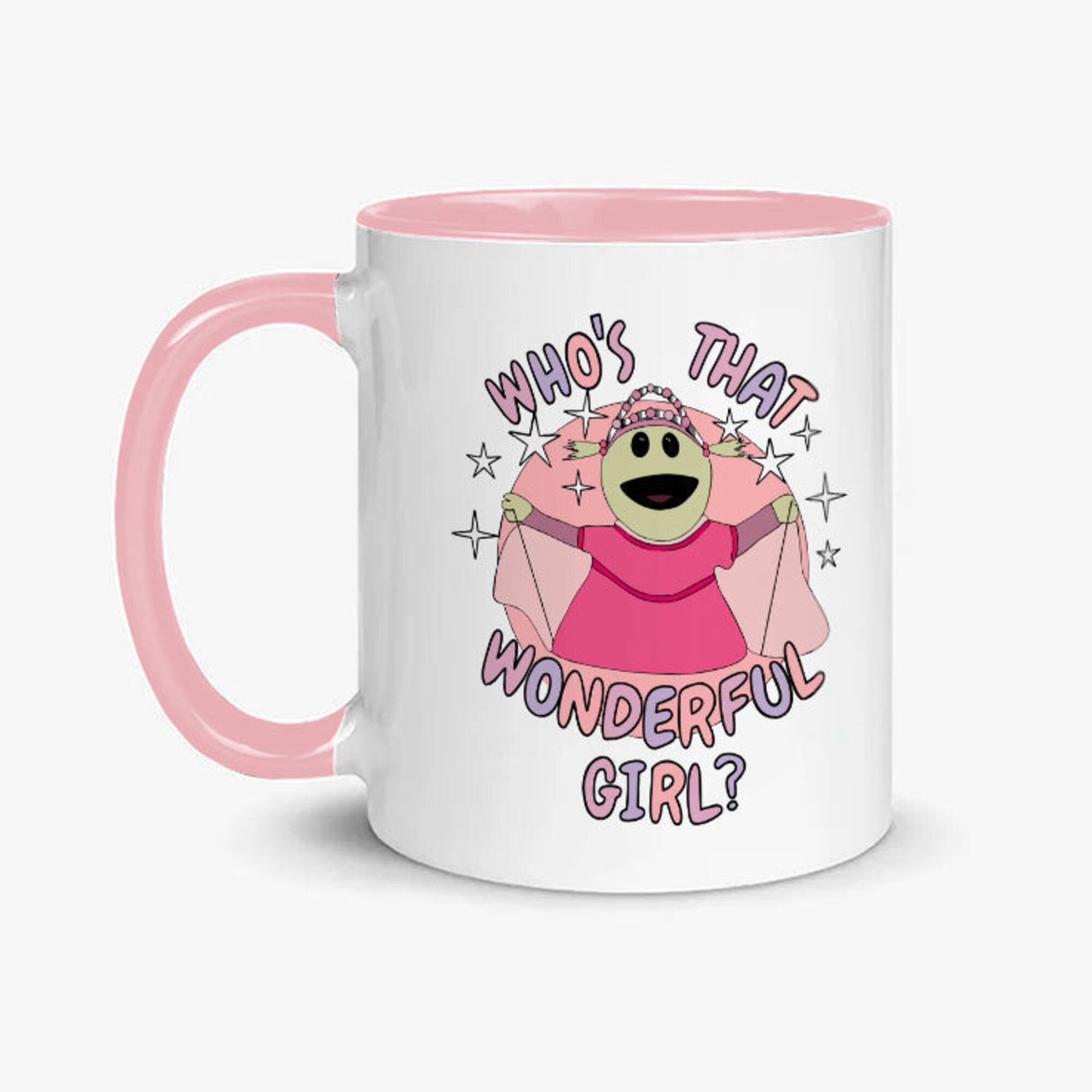 Discover Whos That Wonderful Girl Mona Nanalan Mug