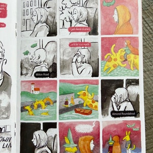 Daydream a comic zine about a girl with an overactive imagination and an immersive daydream world image 6