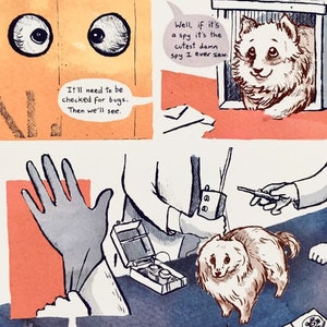 Pushinka Comic A Cold War Era Dog Romance image 5