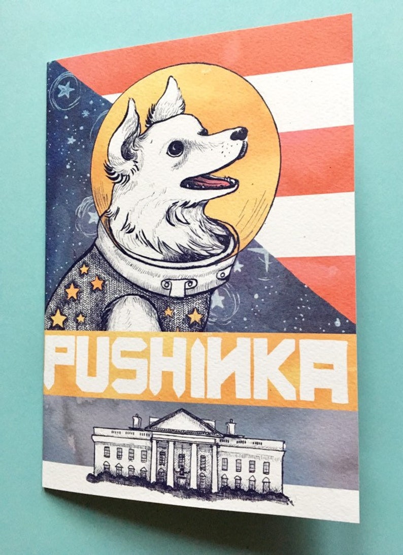 Pushinka Comic A Cold War Era Dog Romance image 2