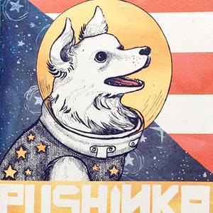 Pushinka Comic A Cold War Era Dog Romance image 1