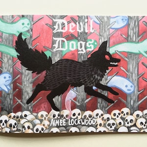 Devil Dogs - A Zine/Art Book/Comic about the Demonic Black Dog Myth