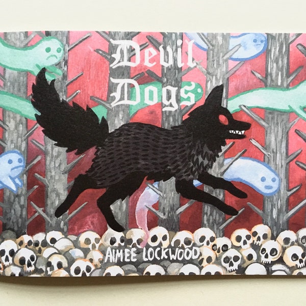 Devil Dogs - Un fanzine/livre d'art/bande dessinée sur le mythe démoniaque du chien noir