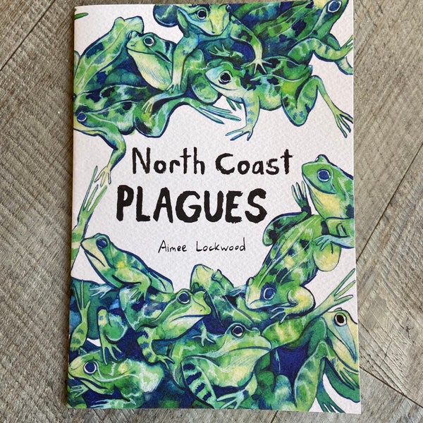 North Coast Plagues - a short black and white silent comic about three animal plagues