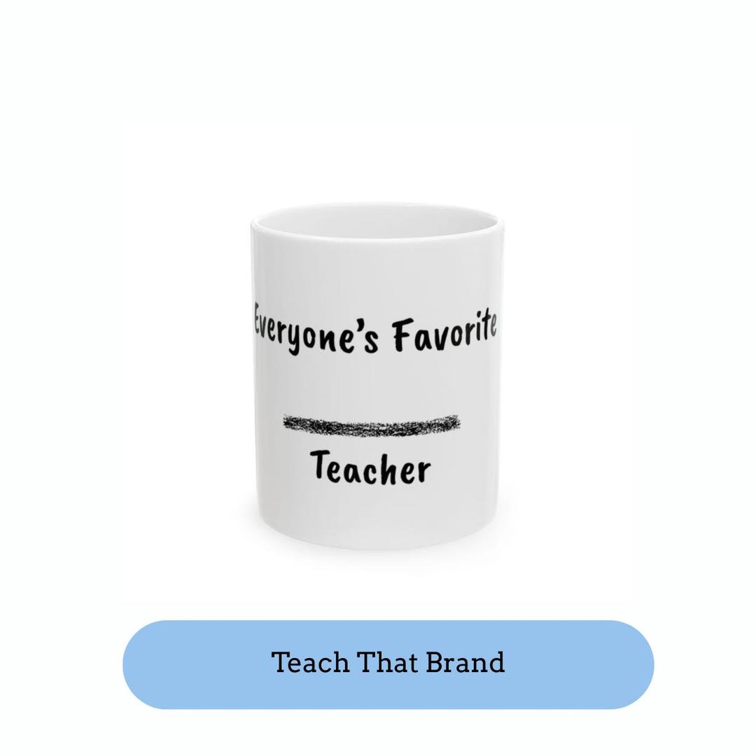 Everyone's Favorite Teacher | Mug - Etsy