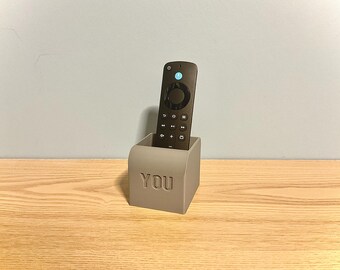 Soporte personalizado para mando a distancia / Soporte personalizado para mando a distancia de TV / Organizador minimalista para mando a distancia impreso en 3D / Ángulo estable / Regalo para el hogar / Ordenado