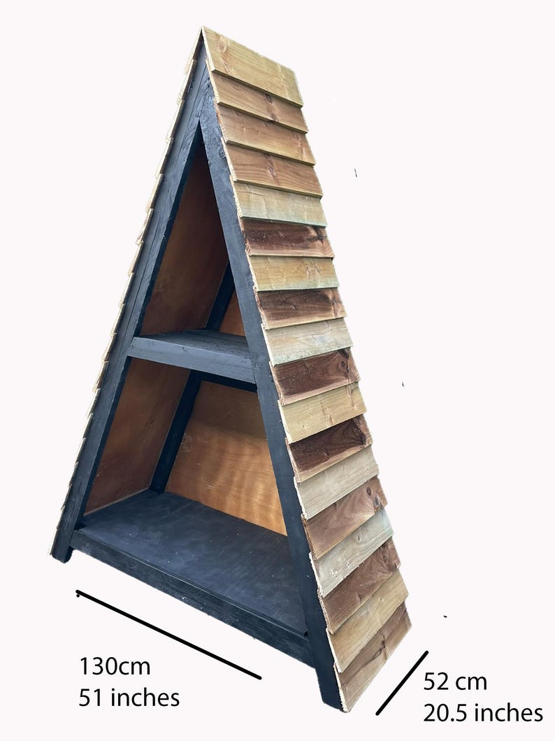 Store A Frame Modern A-frame Log Storage - Etsy