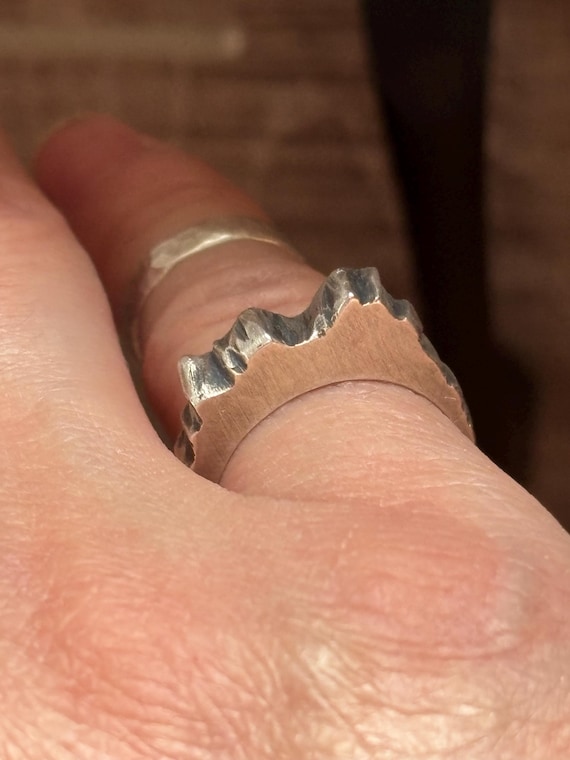 Misty Mountain Stackable Sterling Silver Ring Siz… - image 5