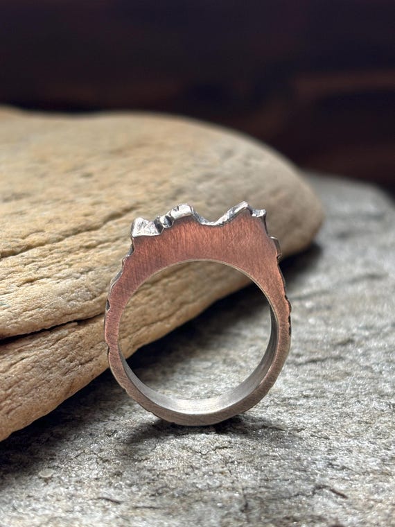 Misty Mountain Stackable Sterling Silver Ring Siz… - image 7