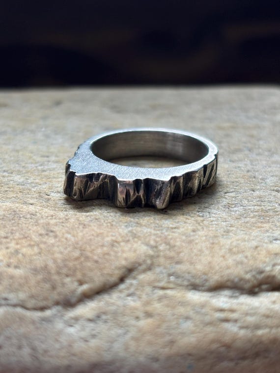 Misty Mountain Stackable Sterling Silver Ring Siz… - image 6