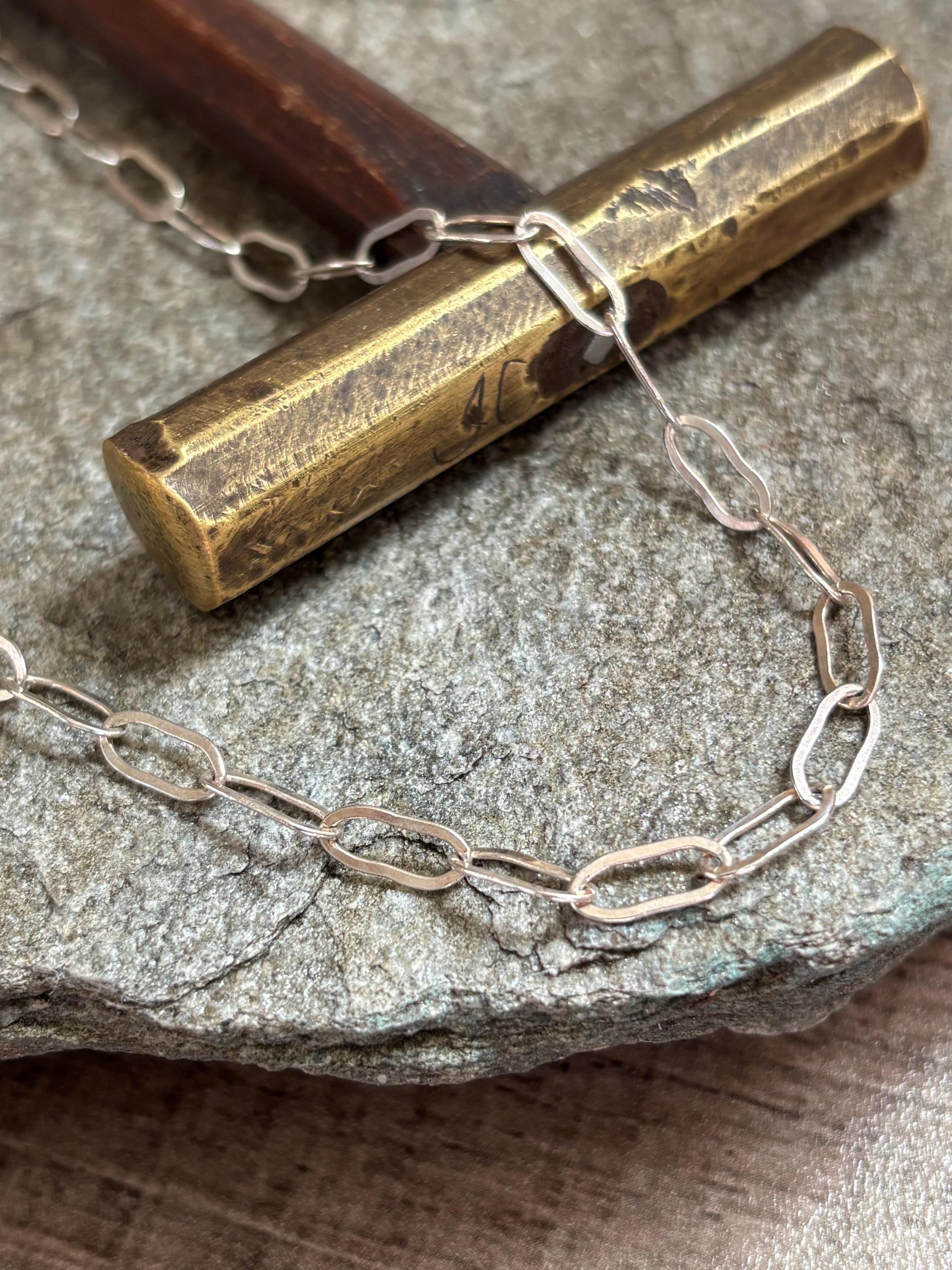 Navajo Paperclip Chain - Etsy