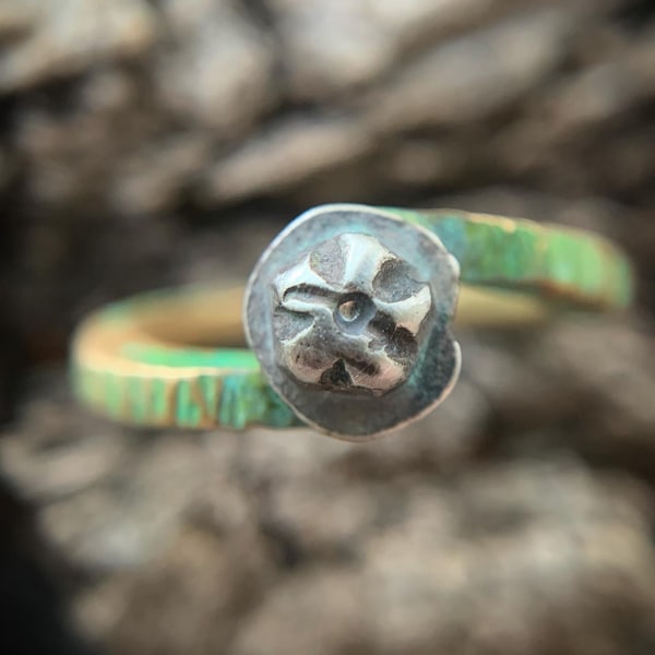 Jasmine Flower Ring Etsy