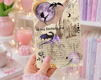 Kindle Insert | Holographic Cardstock Inserts for Kindle | Kindle Stickers | Kindle Aesthetic | Kindle Accessories | Tan Dragon Design