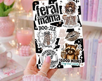 Kindle Insert | Holographic Cardstock Inserts for Kindle | Kindle Stickers | Kindle Aesthetic | Kindle Accessories | Neutral Mama Design