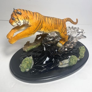 その他 Tiger Figurine Lenox Tiger Figurine - Etsy