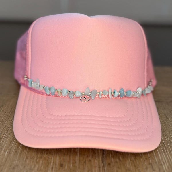 Seaglass Beach Trucker Hat Chain
