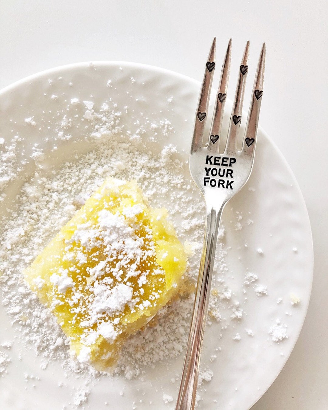 Keep Your Fork. the Best is yet to Come. Hand Stamped Fork. Etsy