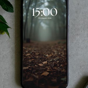 Elahvill Calm | Erd- und Natur-Hintergrundbilder fürs Handy | Minimalistische, neutrale Hintergründe für iPhone und Android | Digitaler Download