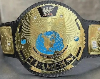 Classic WWF Attitude Era Big Eagle Title Belt Full Size 2MM Brass Replica