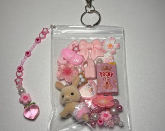 Sylvanian Familes bunny trinket pouch