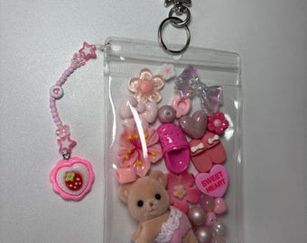 Sylvanian Familes baby bear pink trinket pouch calico critter