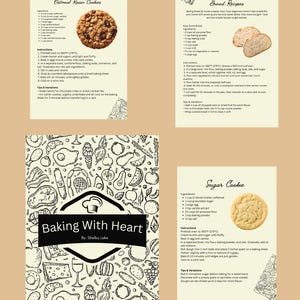 Backrezept E-Book PDF - Anfänger Kekse & Brotanleitung - Rooted Living Digitaler Download