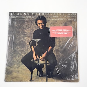 Easy Listening Vinyl LP - Johnny Mathis - Feelings - Original Pressing 1975