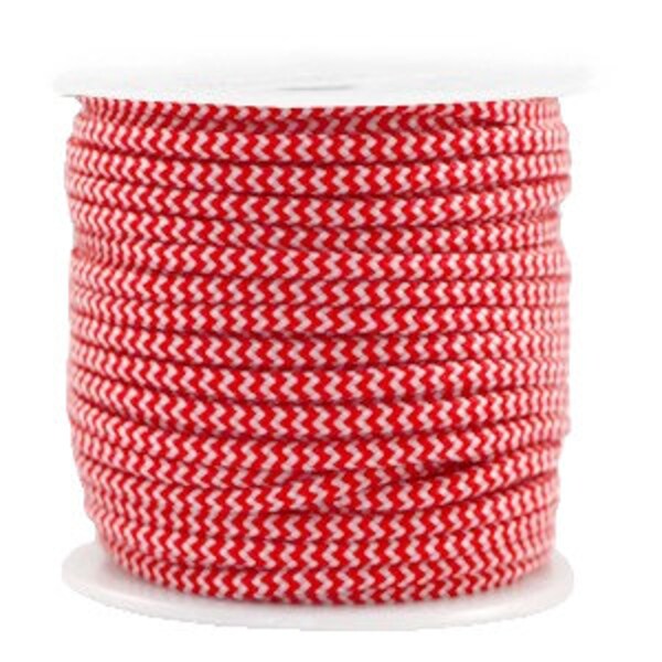 Cordon en polyester 2mm cordon pour bijoux cordelette rouge longueur 1 mètre