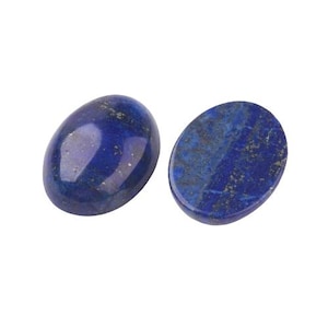 カボション オーバル ラピスラズリ ナチュレル 18 mm カボション ラピスラズリ Vendu à l'unité