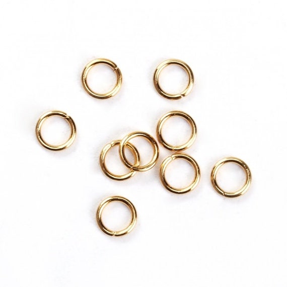 Apprêts Anneaux jonction ouverts 4mm Métal Doré 4558550036544 500pc env Apprêts Anneaux jonction ouverts 4mm Métal Doré 4558550036544 500pc env