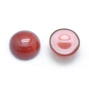 カボション ロンド コルナリン ナチュレル 8 mm カボション コルナリン Vendu à l'unité