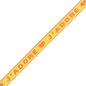 1 metro ruban com mensagem tissé j'adore ruban para pulseira 10 mm grande ruban texte j'adore