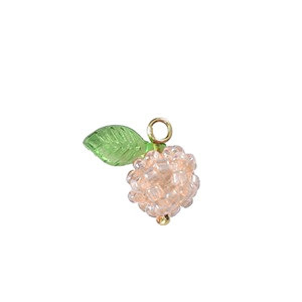 Pendentif fruit fait main pendentif fruit perles en verre