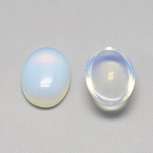 カボション オーバル オパリット ナチュレル 14 x 10 mm カボション オパリット Vendu à l'unité
