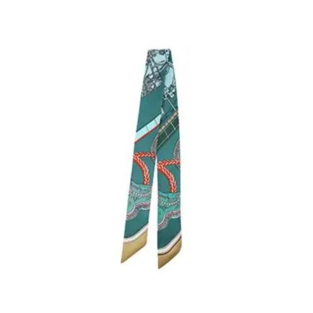 Couverture De Selle Ouest Américain Aztèque - Bleu Sarcelle, Marron, Blanc - 26x53
