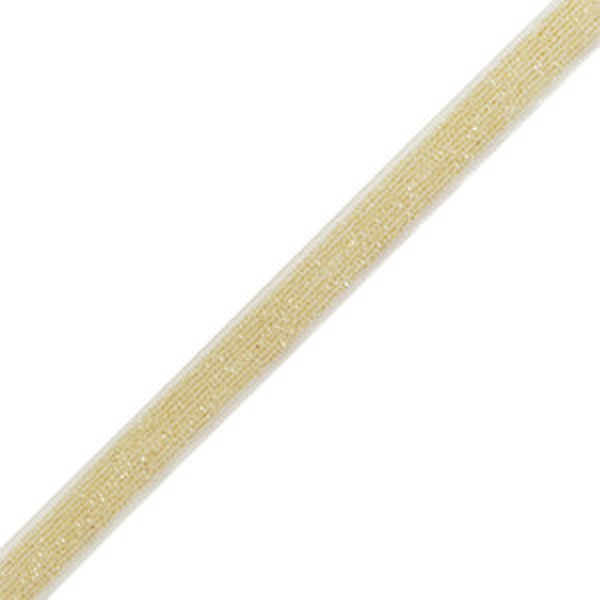 Ruban doré ruban pour bracelet 10 mm largeur ruban doré - 1 mètre