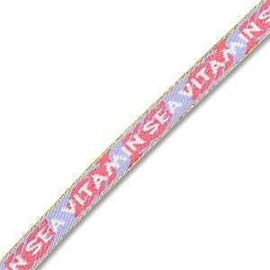 1 metro di ruban a messaggio tissé Vitamin Sea ruban pour braccialetto 10 mm grande ruban texte Vitamin Sea