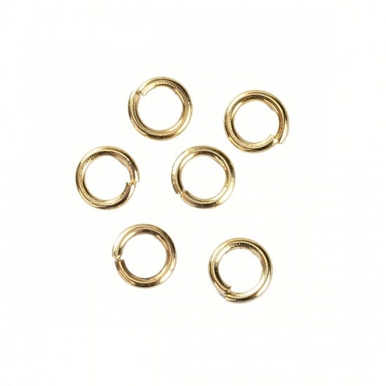 Apprêts Anneaux jonction ouverts 4mm Métal Doré 4558550036544 500pc env Apprêts Anneaux jonction ouverts 4mm Métal Doré 4558550036544 500pc env