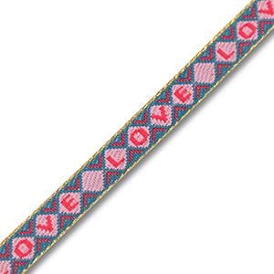 1 metro ruban à message tissé Love ruban pour braccialetto 10 mm largeur ruban texte Love