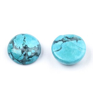 カボション ロンド ハウライト ナチュレル 8 mm カボション ドーム Vendu à l'unité