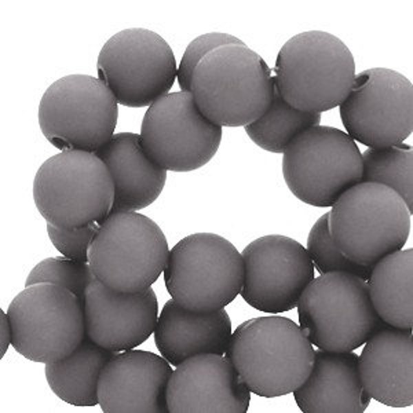 50 Perles acryliques 8 mm perle création bijoux perle vieux gris