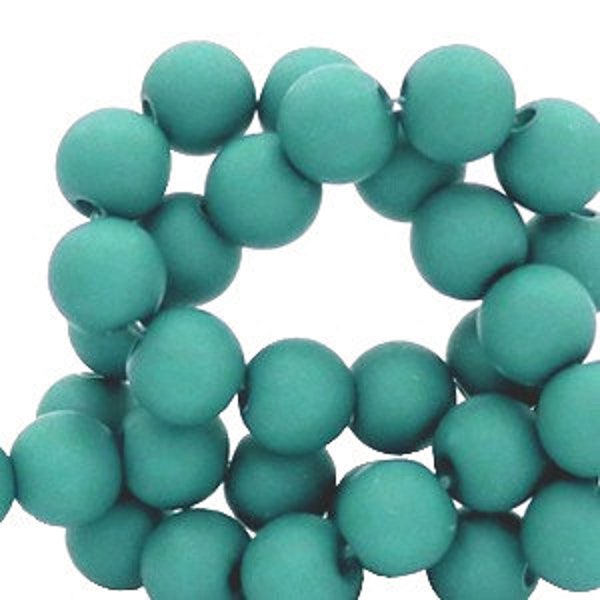 50 Perles acryliques 8 mm perle création bijoux perle bleu