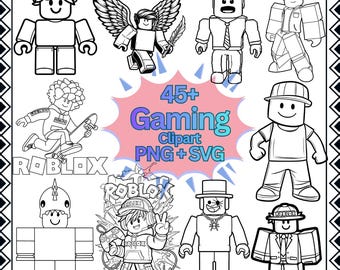 Gamer Clipart Bundle | Roblox Controller, Gaming PNG  (Instant Download)
