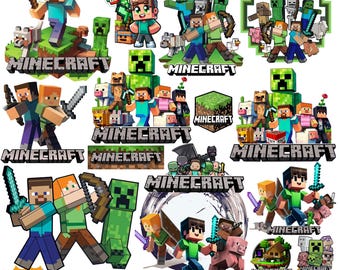 Gamer Clipart PNG + SVG Bundle Pack | 300 DPI | 30 Transparent Files Digital Download