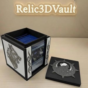 Mtg Wolf Deck Box - Etsy