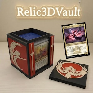 mtg card caddy Plus Pastel: Commander Deck Stand and other accessories Mtg Card Holder - Etsy