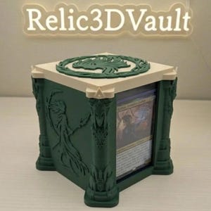Mtg Elf Deck Box - Etsy Mtg Elf Deck Box - Etsy